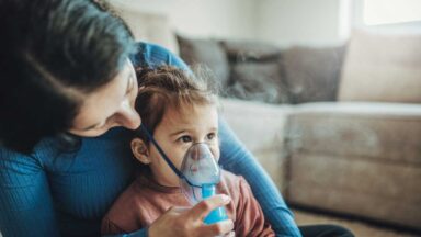 parent and child breathing treatment