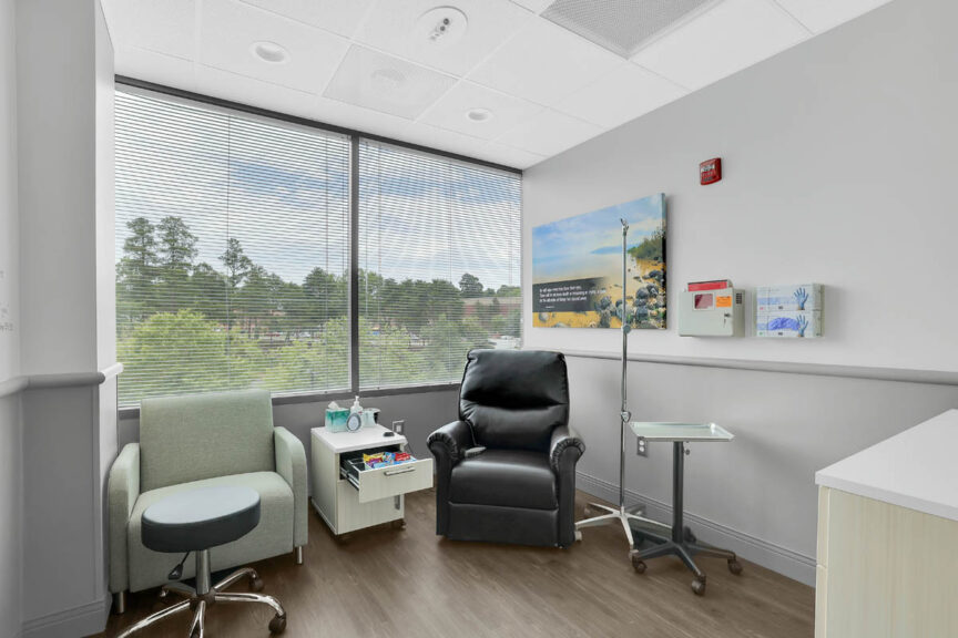 TwelveStone Infusion Center room