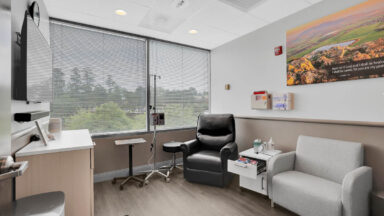 infusion center room
