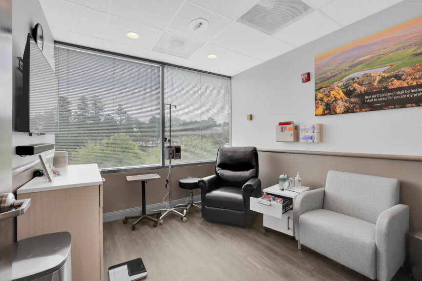 infusion center room