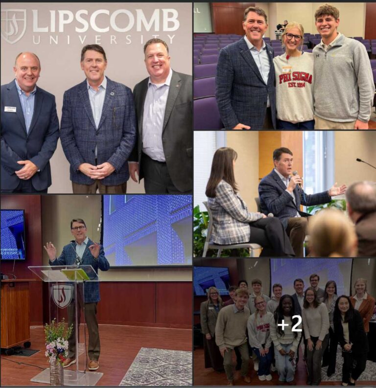 Shane Reeves speaks at Lipscomb